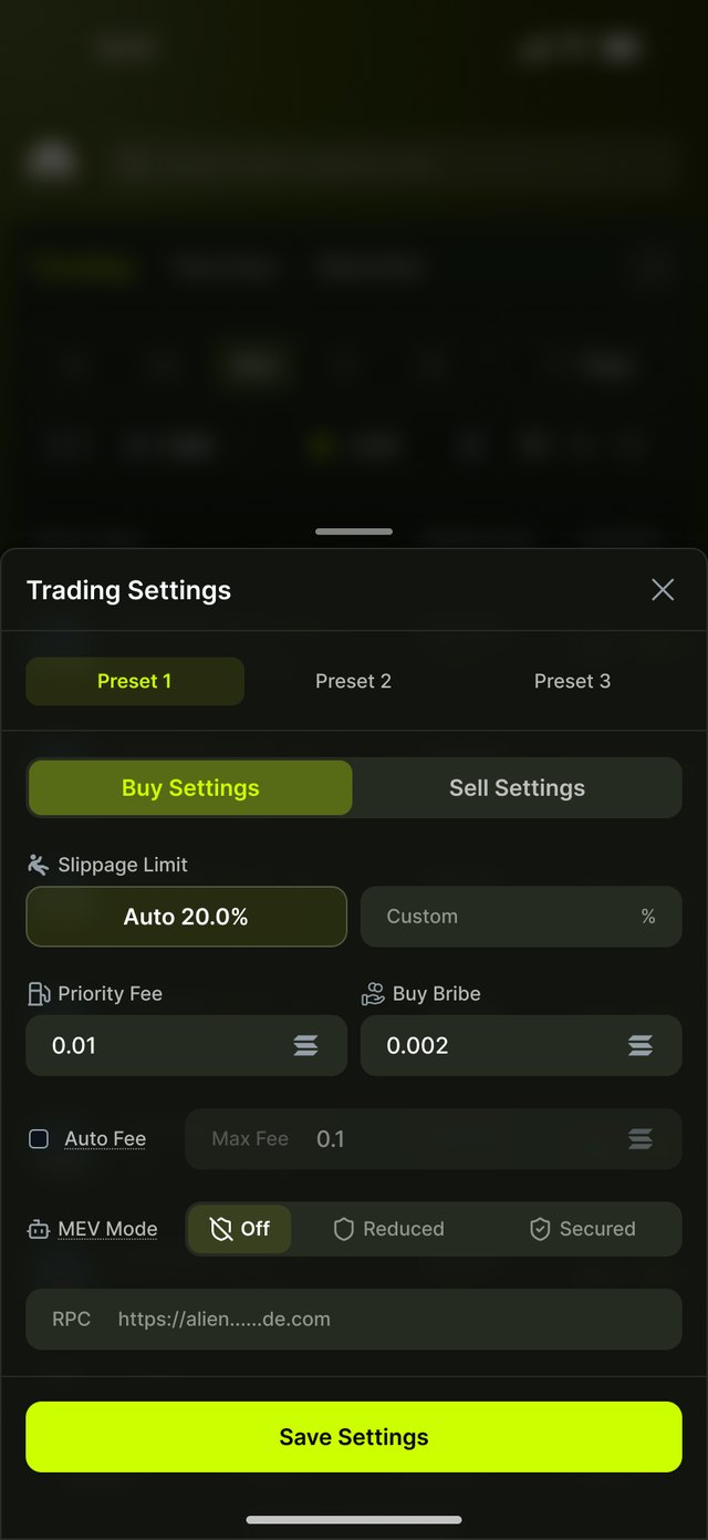Presets, not fields